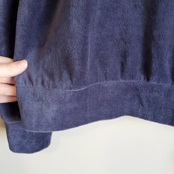 JOIE velour puff sleeve crewneck sweater - Picture 6 of 13